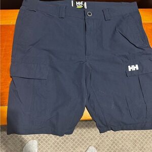 Helly Hansen Men's Navy Blue Cargo Shorts